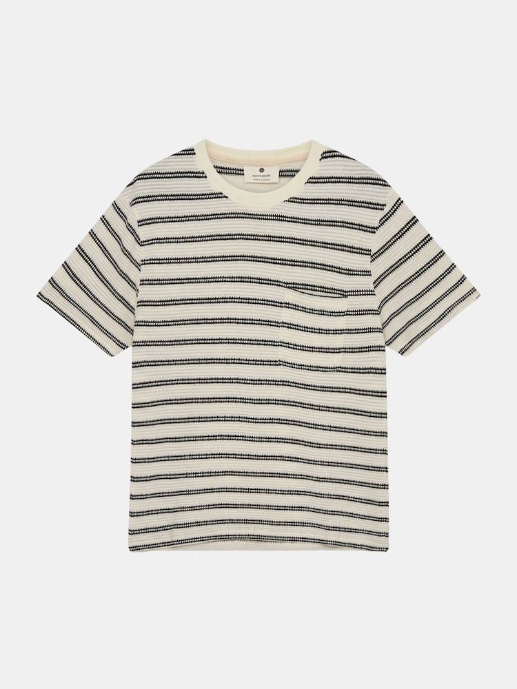 Anerkjendt Jacquard-Streifen-T-Shirt - Bild 1 von 3