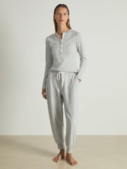 Reiss Taylor Waffle Jersey Joggers with Cotton - Imagen 1 de 6