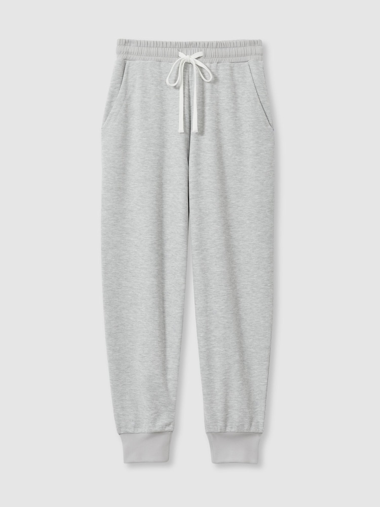 Reiss Taylor Waffle Jersey Joggers with Cotton - Imagen 2 de 6