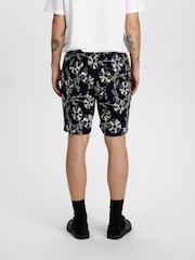 Anerkjendt Navy Akjan Frotte Shorts - Image 2 of 5