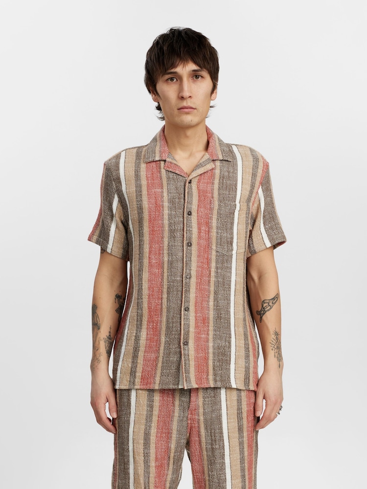 Anerkjendt Multi Akjan Structured 100% Cotton Shorts - Image 1 of 1