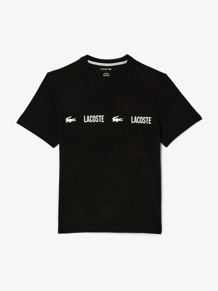 Lacoste Cotton Blend Pyjama T-Shirt - Image 1 of 2