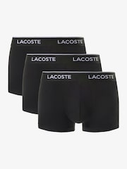 Lacoste Cotton Stretch Boxers 3 Pack - Image 1 of 8