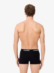 Lacoste Cotton Stretch Boxers 3 Pack - Image 4 of 8