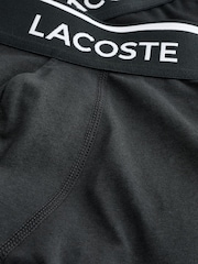 Lacoste Cotton Stretch Boxers 3 Pack - Image 8 of 8