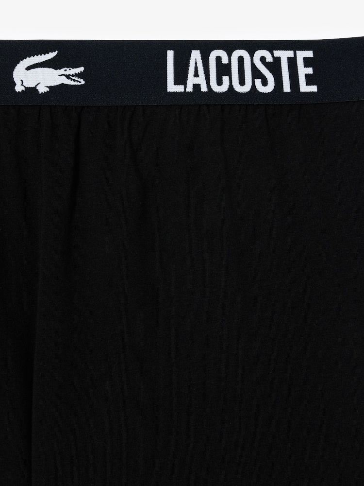 Lacoste Cotton Jersey Pyjama Shorts - Image 6 of 6