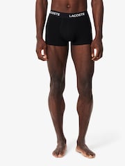 Negro - Lacoste Cotton Stretch Trunks 5 Pack - Imagen 4 de 4