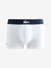Lacoste Blue Cotton Stretch Boxers 3 Pack - Image 3 of 7