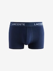 Lacoste Cotton Stretch Boxers 3 Pack - Image 2 of 5