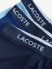 Lacoste Cotton Stretch Boxers 3 Pack - Image 5 of 5
