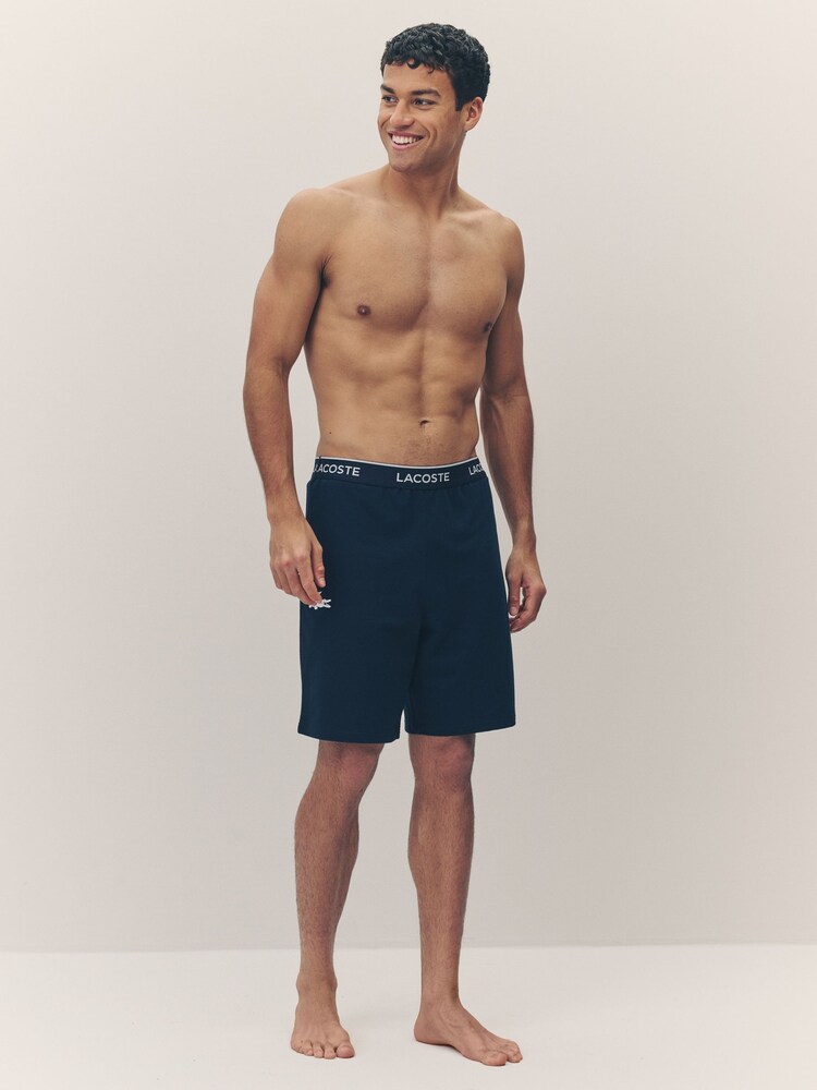 Lacoste Fleece Jersey Shorts - Image 3 of 9