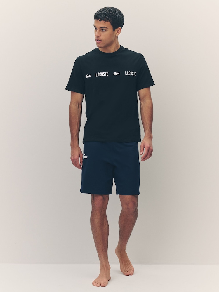 Lacoste Fleece Jersey Shorts - Image 5 of 9
