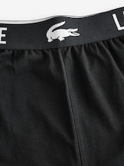 Lacoste Cotton Blend Black Pyjamas Pants - Image 7 of 7