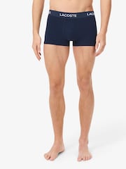 Lacoste Cotton Stretch Boxers 3 Pack - Image 4 of 6