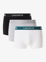 Lacoste Cotton Stretch Boxers 3 Pack - Image 1 of 6