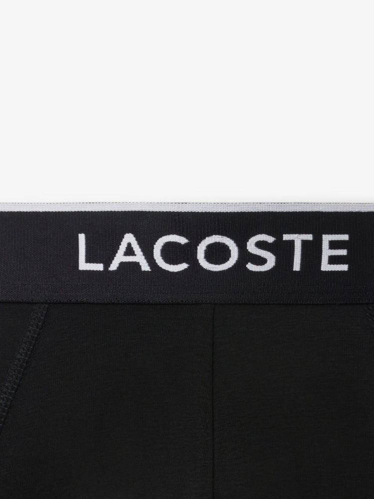 Набор из 3 черных Lacoste Breifs - Изображение 2 из 2