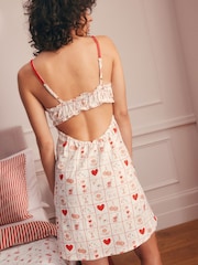 Rockett St George Ecru Slip Dress - Image 8 of 11