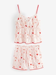 Rockett St George Ecru Cami Short Pyjamas Set - Image 8 of 9