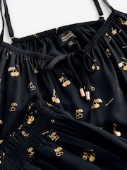 Rockett St George Black/Gold Cherry Cami Pyjamas Shorts Set - Image 15 of 15