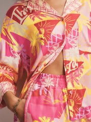 Ensemble pyjama court Rockett St George À boutons Ibiza - Image 5 of 10