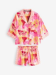 Ensemble pyjama court Rockett St George À boutons Ibiza - Image 6 of 10