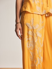 Rockett St George Embroidered Cami Trousers Co Ord Set - Image 8 de 8
