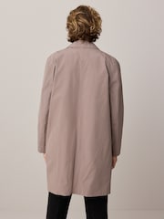 Stone Lightweight Shower Resistant Trench Coat - Image 3 of 5