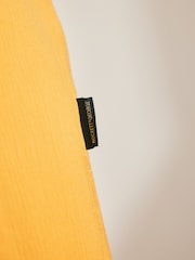 Rockett St George Ochre Yellow Embroidered Slip Dress - Image 5 of 9