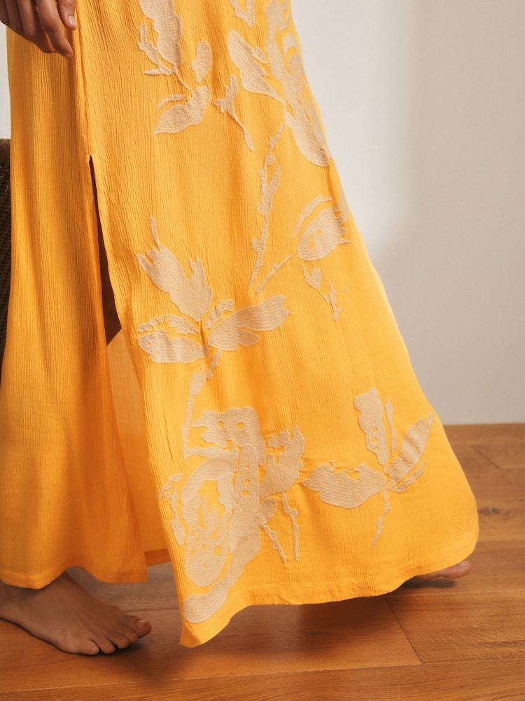 Rockett St George Embroidered Slip Dress - Image 7 of 9