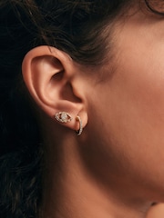Rockett St George Gold Tone Earrings 6 Pack - Image 3 of 6
