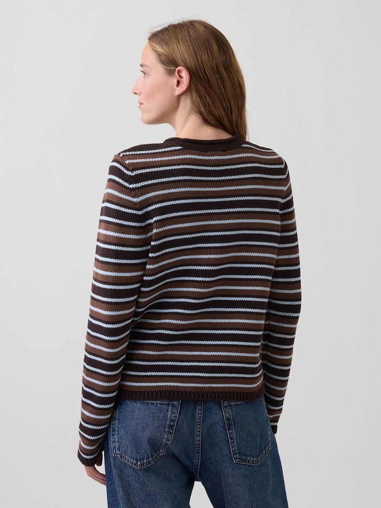 Rayas marrón - Gap Rolled Neck Jumper - Imagen 2 de 4