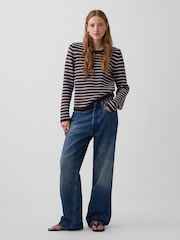 Rayas marrón - Gap Rolled Neck Jumper - Imagen 3 de 4
