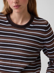 Rayas marrón - Gap Rolled Neck Jumper - Imagen 4 de 4
