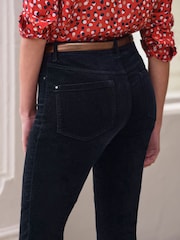 Pure Collection Washed Velvet Jeans - Image 3 of 3