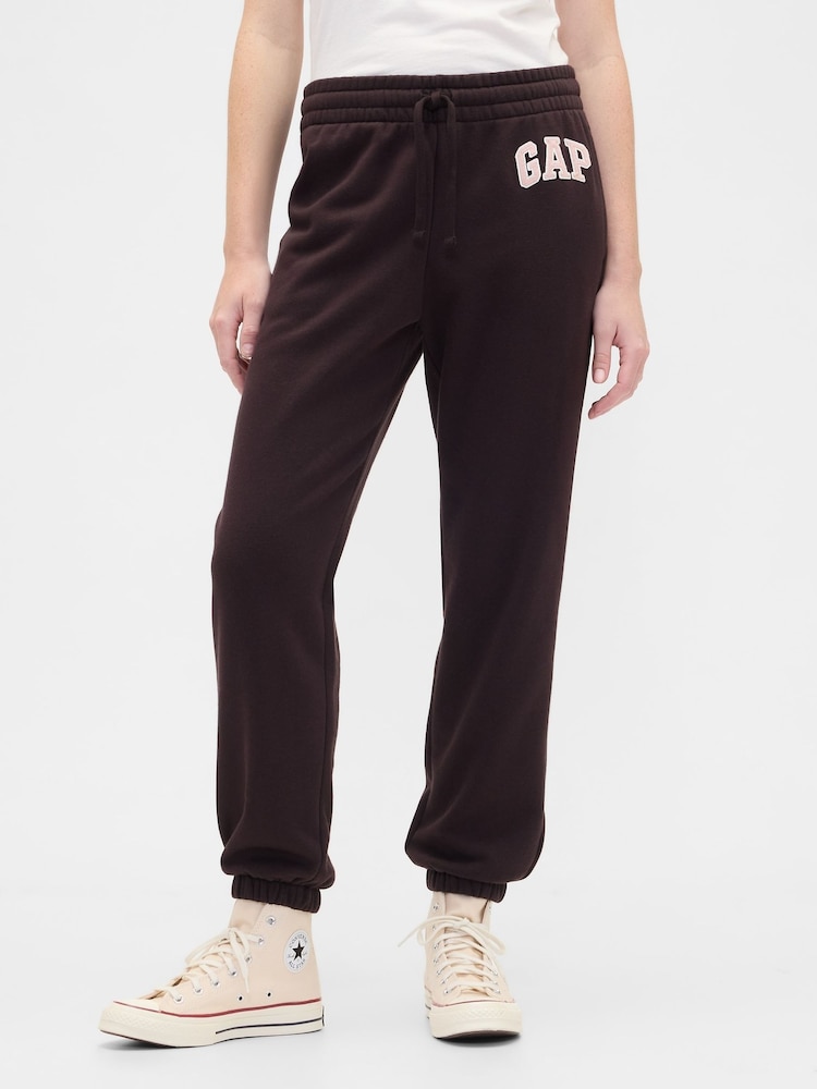 Gap Brown Logo Joggers - Image 1 of 5 Gap Brown Logo Joggers - Image 1 of 5