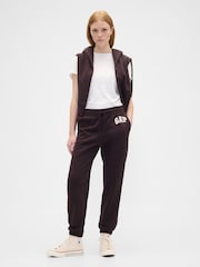Gap Brown Logo Joggers - Image 2 of 5