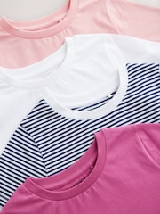 Pink T-Shirts 4 Pack (3-16yrs) - Image 10 of 11