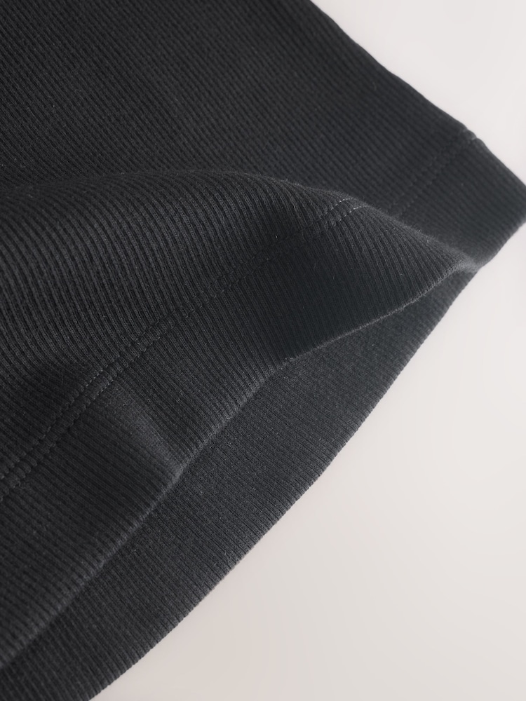 Black Rib Vest (3-16yrs) - Image 4 of 4