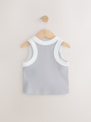 Grey Rib Vest (3-16yrs) - Image 2 of 4