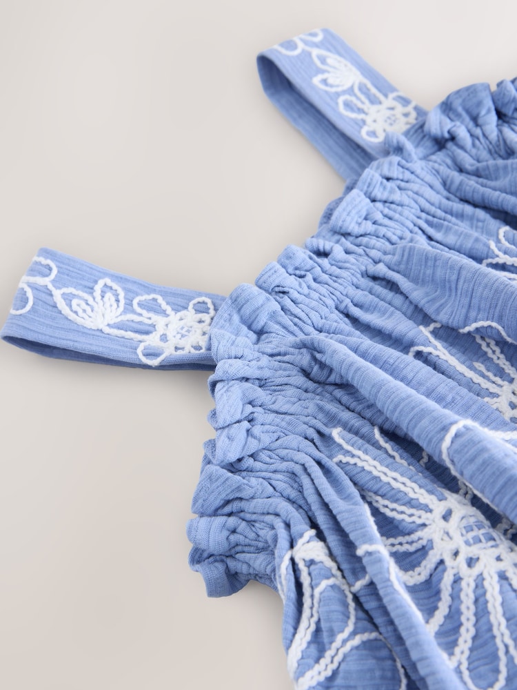 Blau - Set aus bestickter Weste und Shorts mit floralem Muster (3–16 J.) - Bild 12 von 12 Blau - Set aus bestickter Weste und Shorts mit floralem Muster (3–16 J.) - Bild 12 von 12