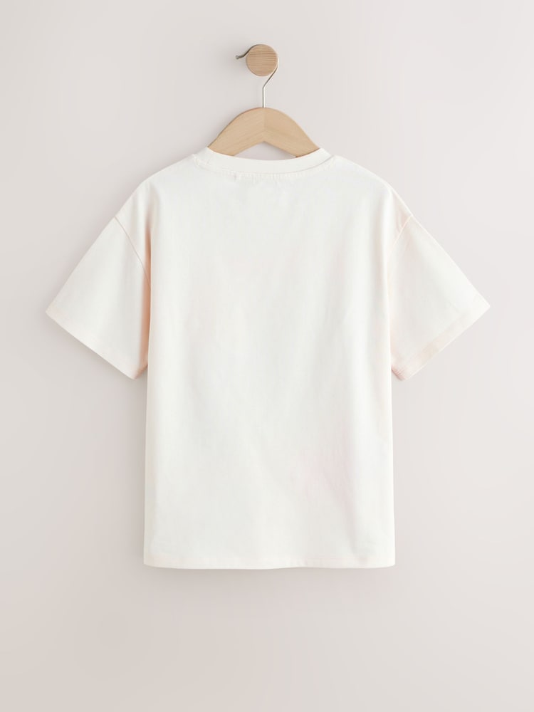 Yellow/Blue Beach Print Oversized T-Shirts 3 Pack (3-16yrs) - Image 3 of 7