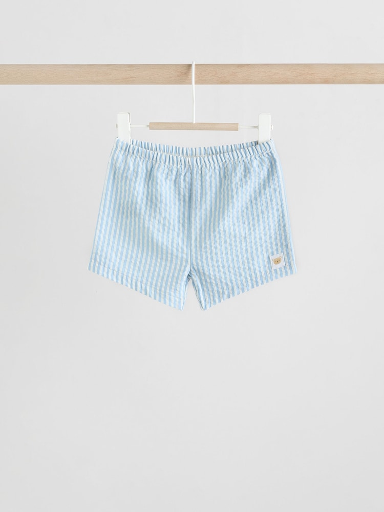 Blue Bear Baby T-Shirt and Shorts Set - Image 4 of 10