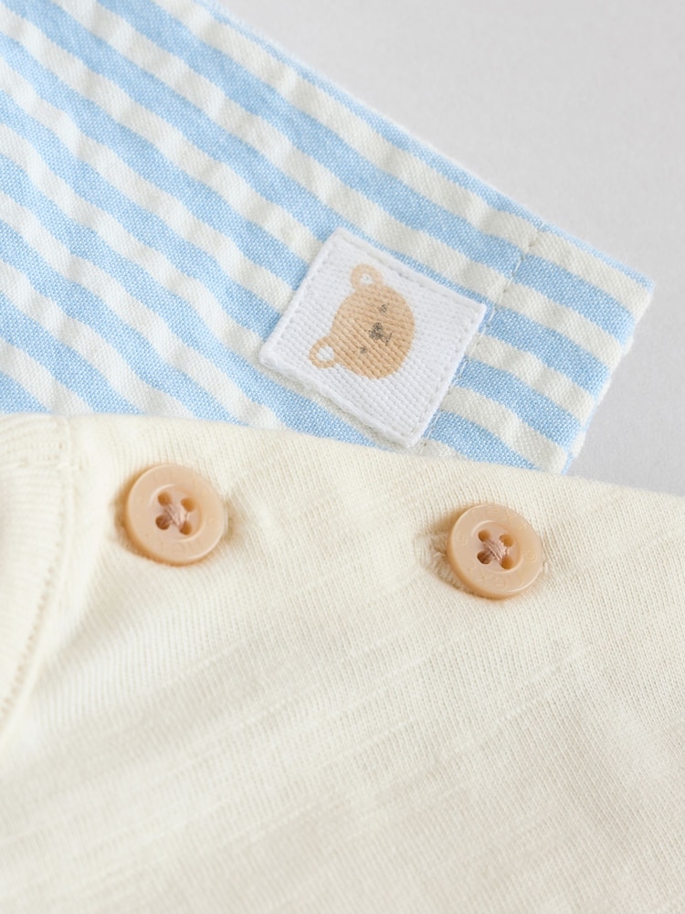 Blue Bear Baby T-Shirt and Shorts Set - Image 9 of 10