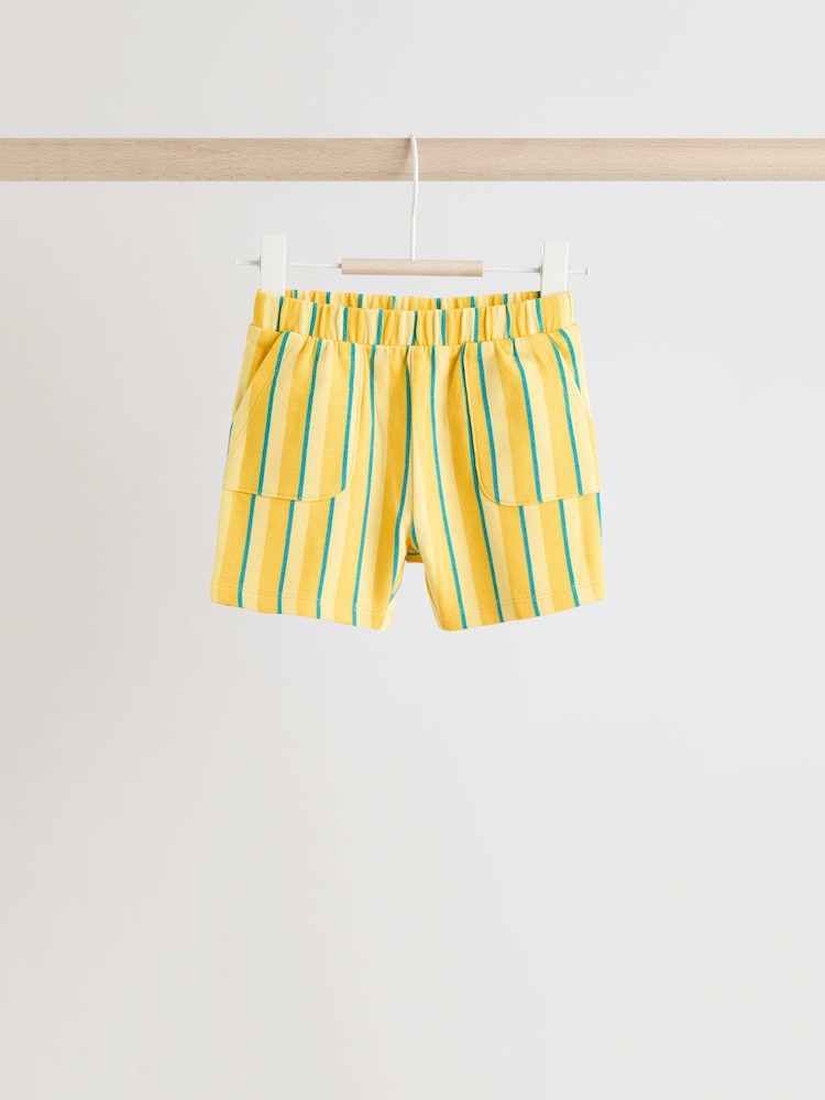 Green/Yellow Baby T-Shirt and Shorts Set - Image 6 of 14