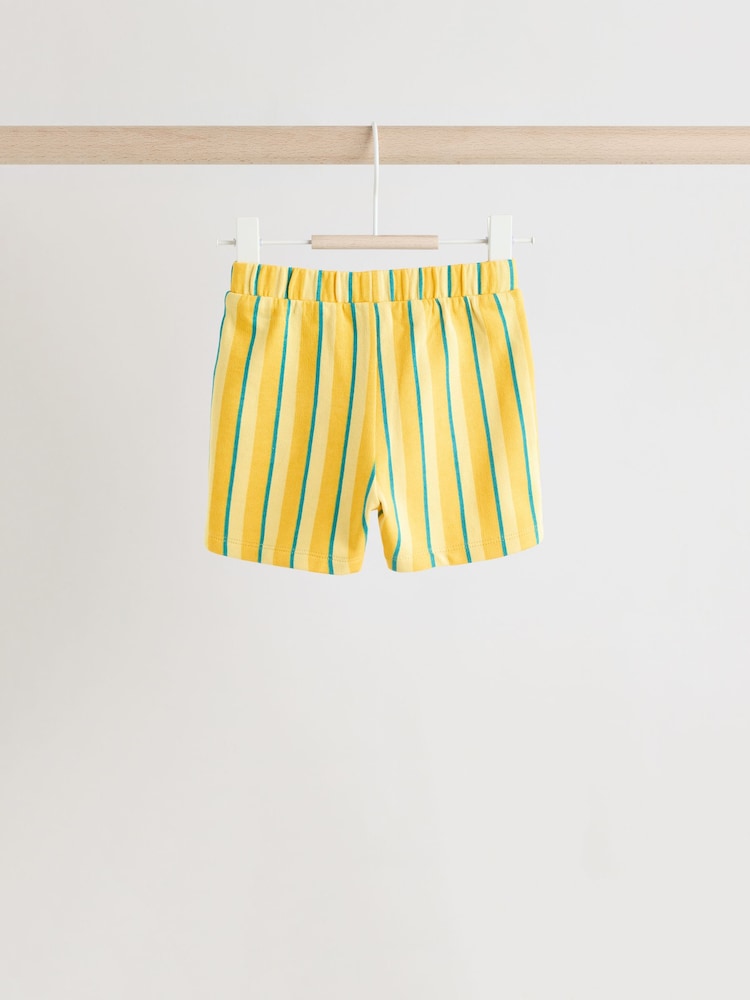 Green/Yellow Baby T-Shirt and Shorts Set - Image 9 of 14