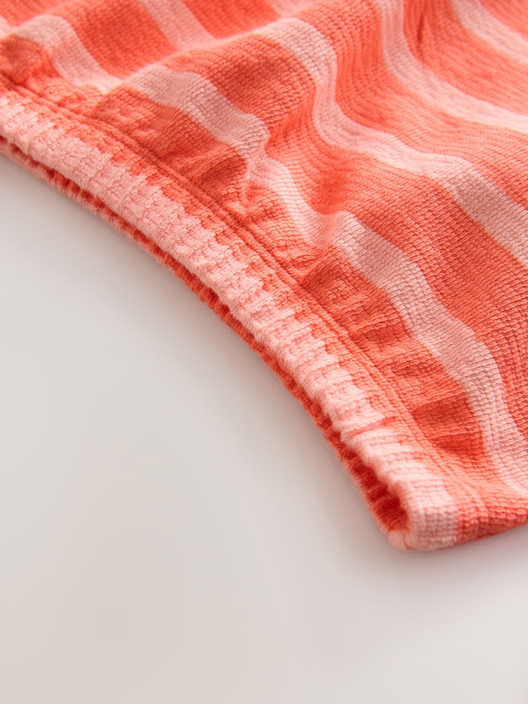 Naranja - Textured Stripe Boxy 100% Cotton T-Shirt (3-16yrs) - Imagen 9 de 9 Naranja - Textured Stripe Boxy 100% Cotton T-Shirt (3-16yrs) - Imagen 9 de 9