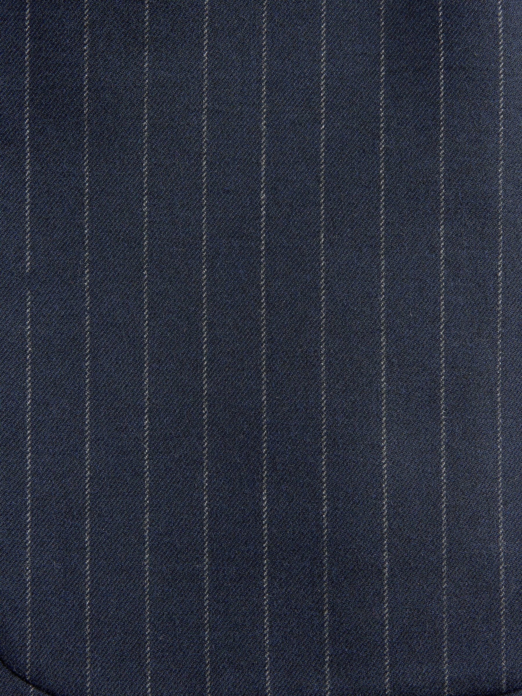 Buy Navy Blue Slim Fit Striped Suit Jacket from Next Canada