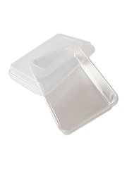 NORDICWARE Silver Naturals Rectangular Cake 9" X 13" Pan with Lid - Image 1 of 4