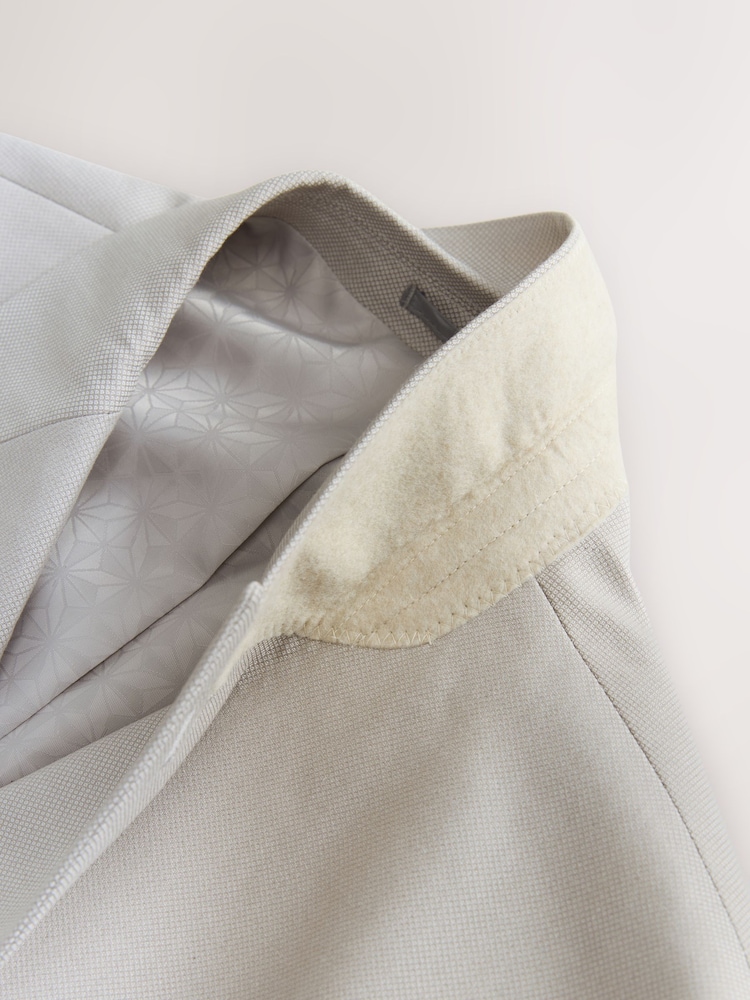 neutre - Veste de costume texturée - Image 8 of 10