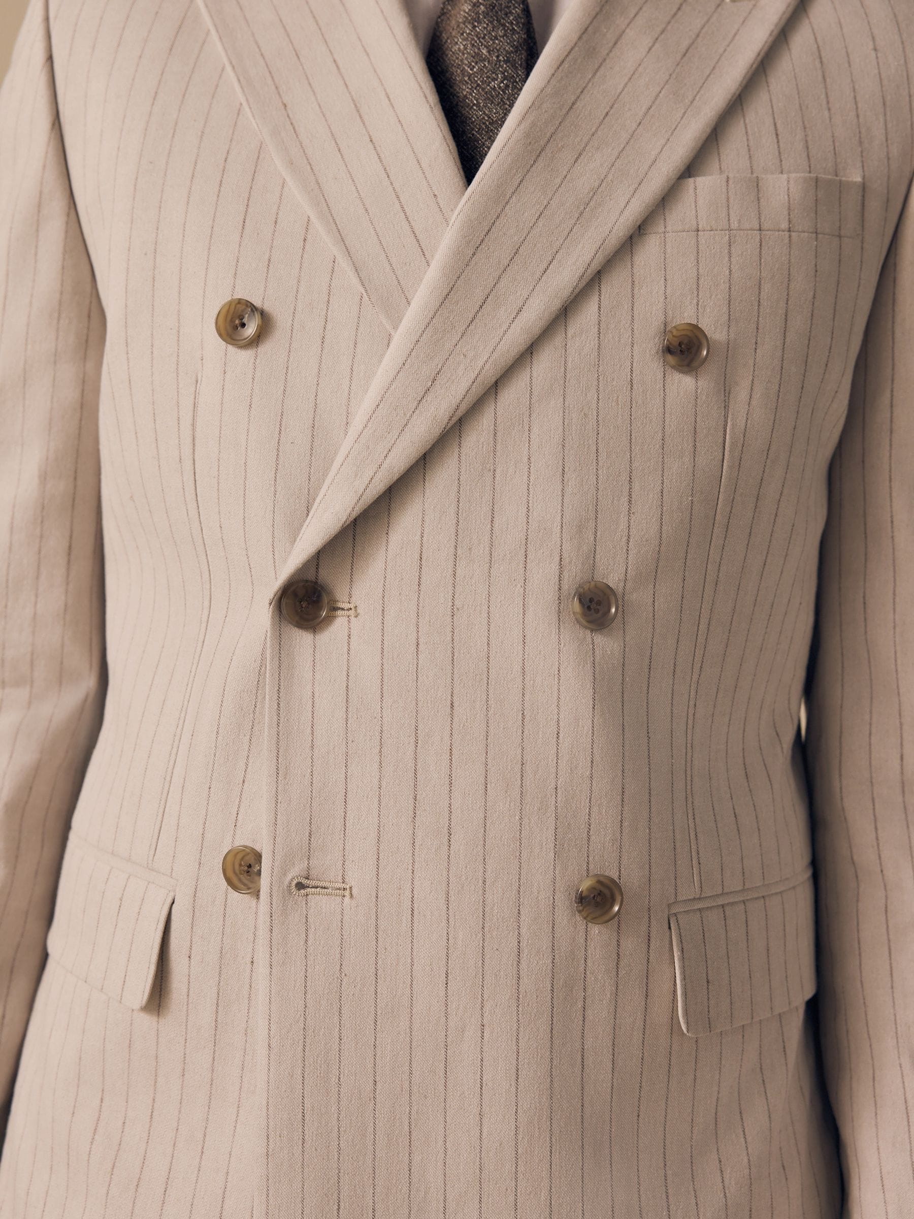 ジャケット・アウター JUHA STRIPE DOUBLE BREASTED JACKET JUHA STRIPE DOUBLE BREASTED JACKET
